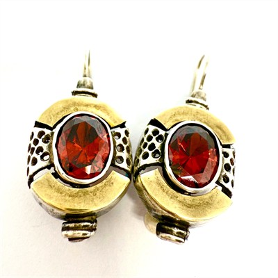 Originální stříbrné náušnice