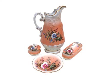 Starožitná porcelánová toaletní souprava