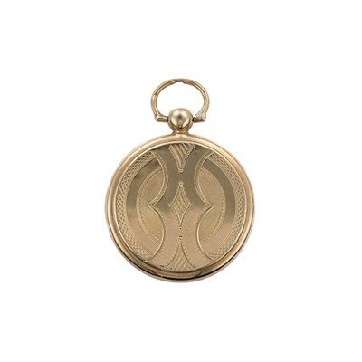 Starožitný otevírací zlatý medailon