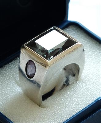 Ag + Au prsten , Daniel Swarovski Paris