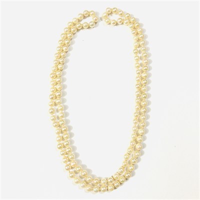 Perlový náhrdelník, 80 cm
