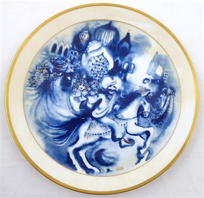 Závěsný talíř - Ukki Ukleya, Míšeň