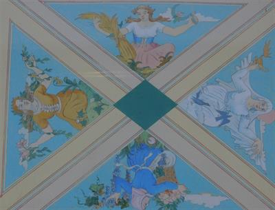 V. H. BRUNNER - AKVAREL, publikováno 1926