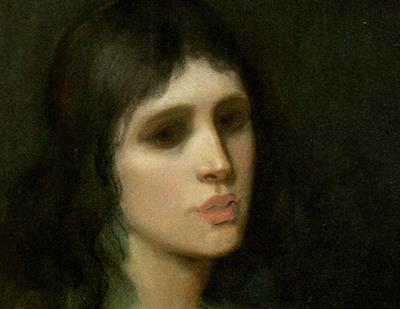 VRATISLAV NECHLEBA - ČERNÁ KÁČA, pastel