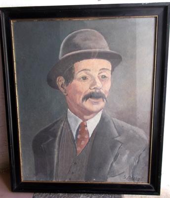 Vlasta Burian,Král komiků,akademický malíř Svatopluk Máchal