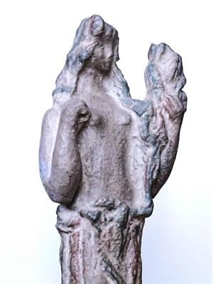 Alegorická socha, sign. Soukup