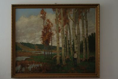 Rudolf Neumann,Krajina s pasákem a ovcemi