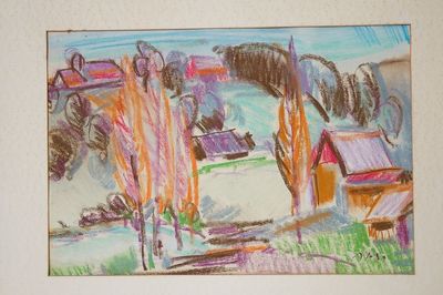 Jiří MORÁVEK - "Jaro v Pěčíně"  Orlické hory