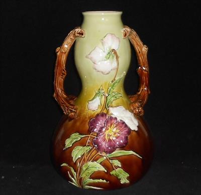 SECESNÍ KERAMICKÁ VÁZA - Johann Maresch, perfektní stav