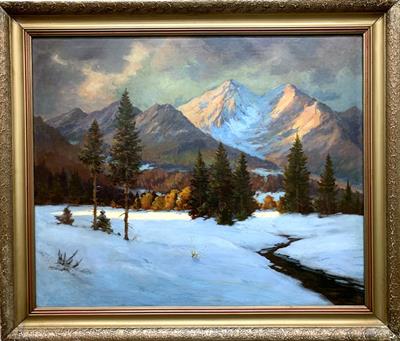 Jaroslav Černý - Zimní krajina