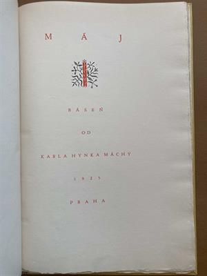 Karel Hynek Mácha, Máj. 1925, 115 výtisků