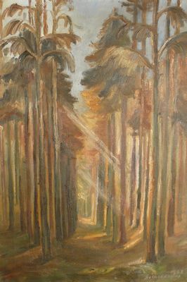 Helena Bochořáková - Dittrichová , Les