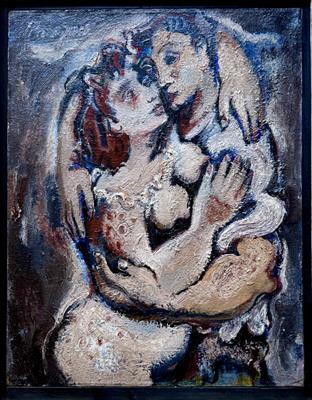 Jan Provazník: Milenci (kol.1930)