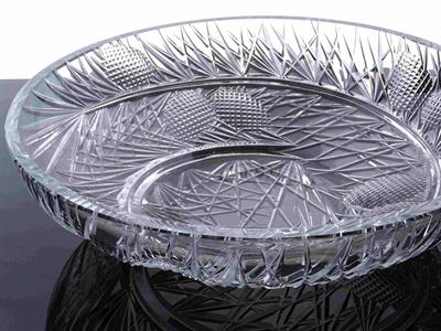 Roubíčková Miluše, broušená mísa