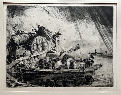 Alex Adolf Jelínek: Konvolut 4 graf. listů