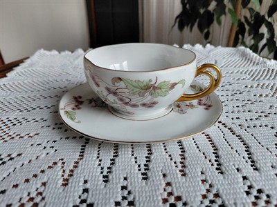 Secesná šálka a podšálka, Ostrov-Schlackenwerth