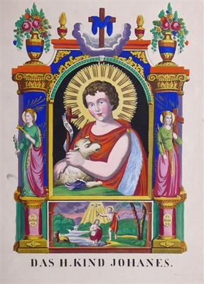 Václav Hoffmann též Hofmann - Das heilige Kind Johannes