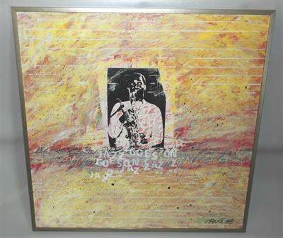 Obraz Jazz signováno Hanuš 78