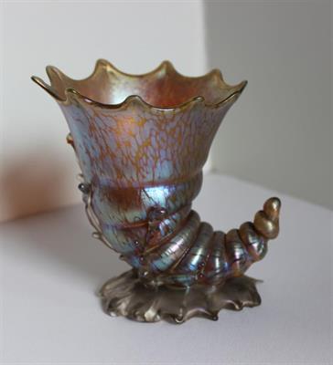 Váza tvaru mušle, candia Papillon