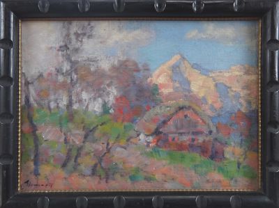 Letní horská krajina