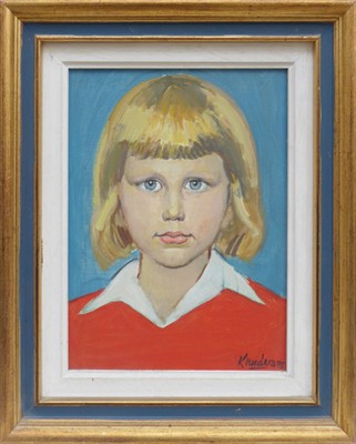 Rudolf Kundera - Portrét dívenky