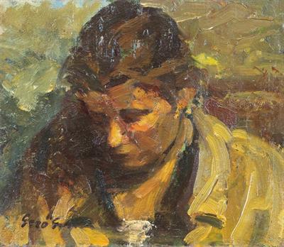 Gustav Gerö: Portrét divky