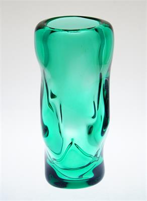 Krásně barevná váza odstín Oceanit - Miloslav KLINGER ŽBS