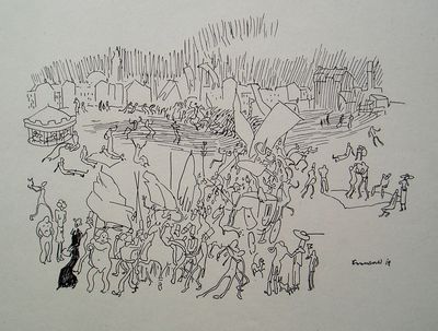 Richard Seewald - litografie.