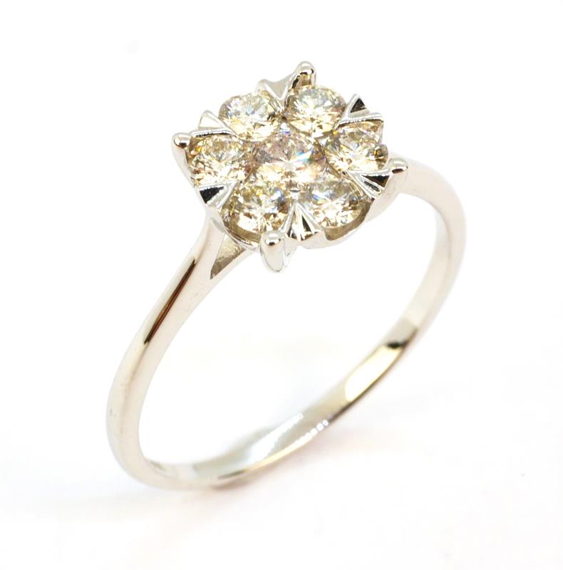 Zlatý prsten s brilianty 0,5 ct