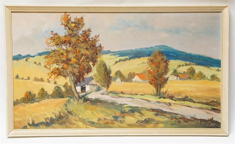 Podzim na Vysočině - Ladislav KYNCL olejomalba na plátně