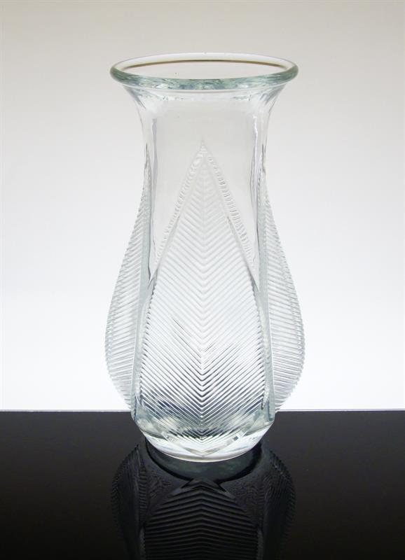 Váza z čirého skla kolekce LOTOS Rudolf JURNIKL Libochovice
