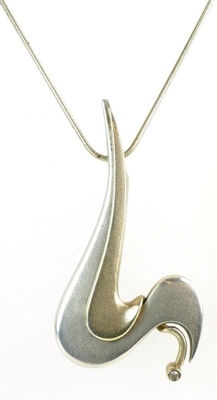 Stříbrný náhrdelník