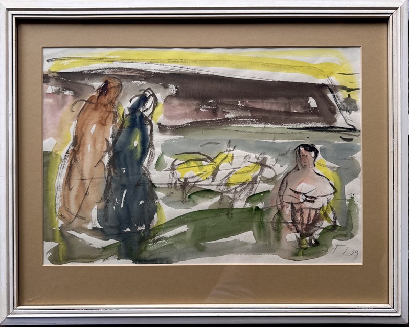 František Jiroudek: Figurální kompozice z r. 1939