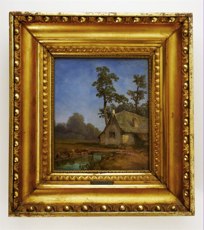 Josef Matěj Navrátil - Venkovské stavení