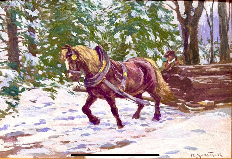 Rudolf Jelinek: Svážení dřeva