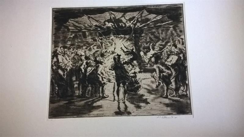 V. Silovský grafika