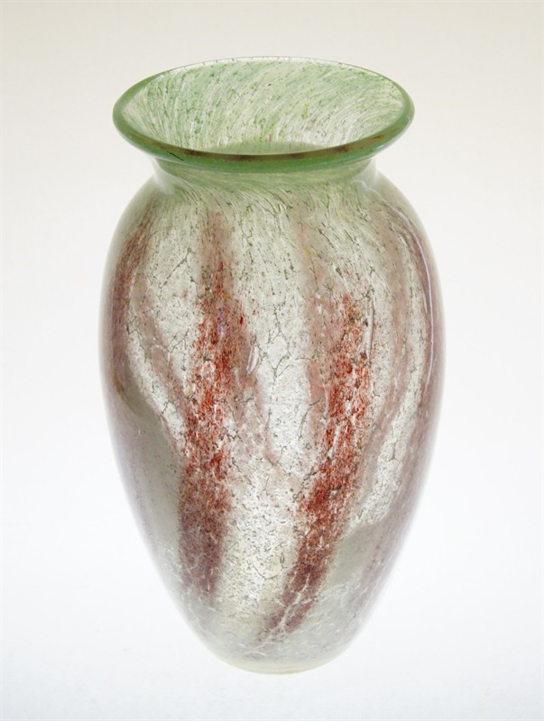 IKORA váza zataveným barevným dekorem Karl WIEDMANN - WFM