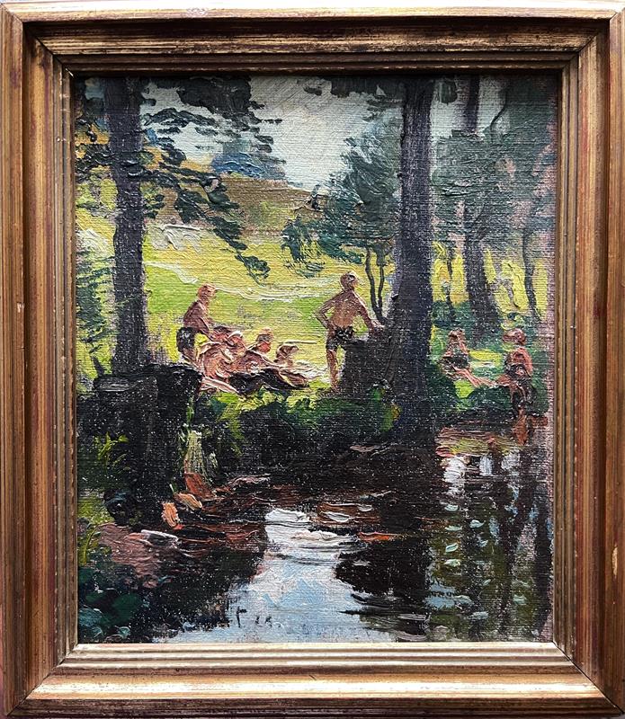 František Charvát: Koupání (1926)