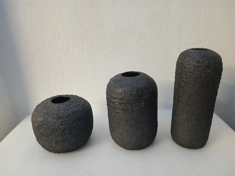 Jerome Hirson 3 vázy- keramika