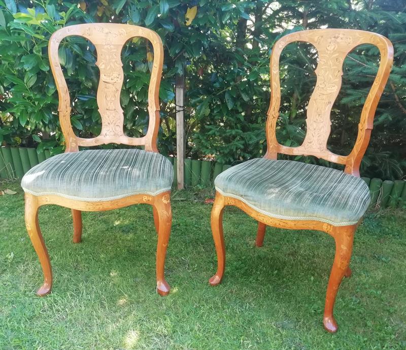 Židle holandské baroko