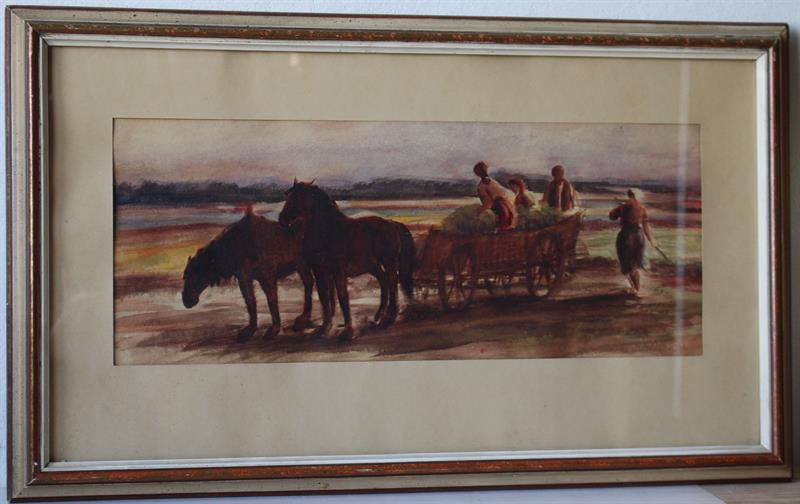 František Čihák - Svoz sena