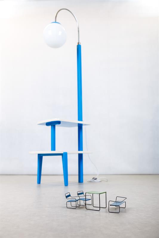 STOJACÍ LAMPA -THONET