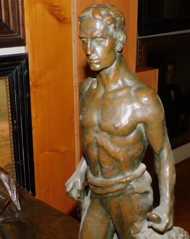 RUDOLF BŘEZA - VINAŘ, velký bronz