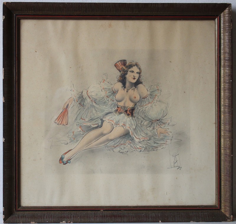 Jaroslav Štika - Akt s tanečnicí