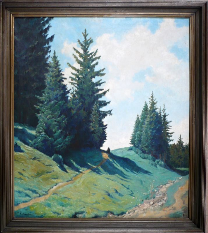 Paul Lothar Müller - Monte Pana, 117 x 107 cm!