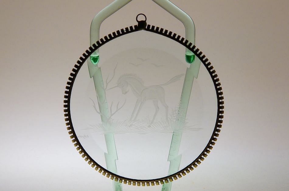 Závěsná glyptika, Jednorožec - Jiří VYDRA