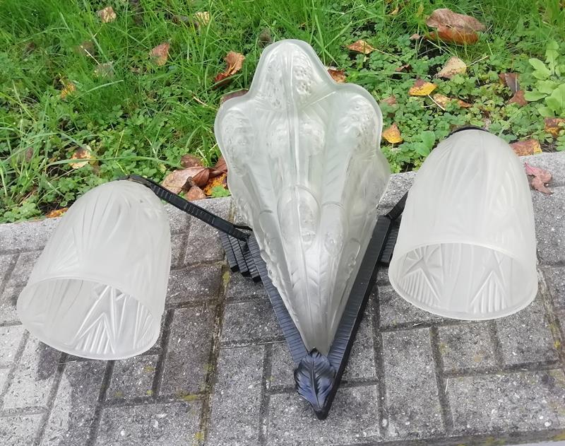 Nástěnné světlo Art deco