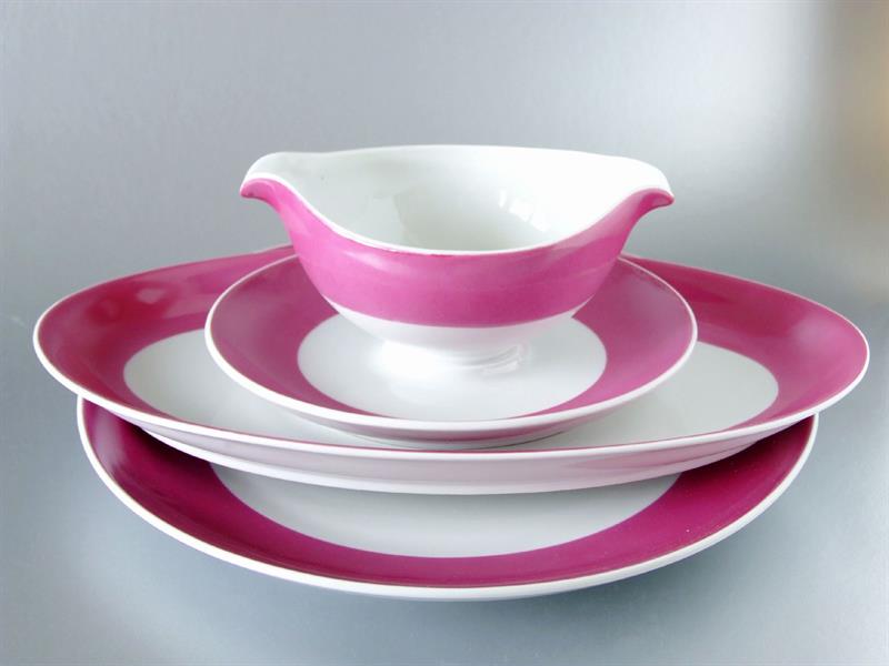 Funkcionalistická jídelní souprava 6 osob BOHEMIA Nová Role