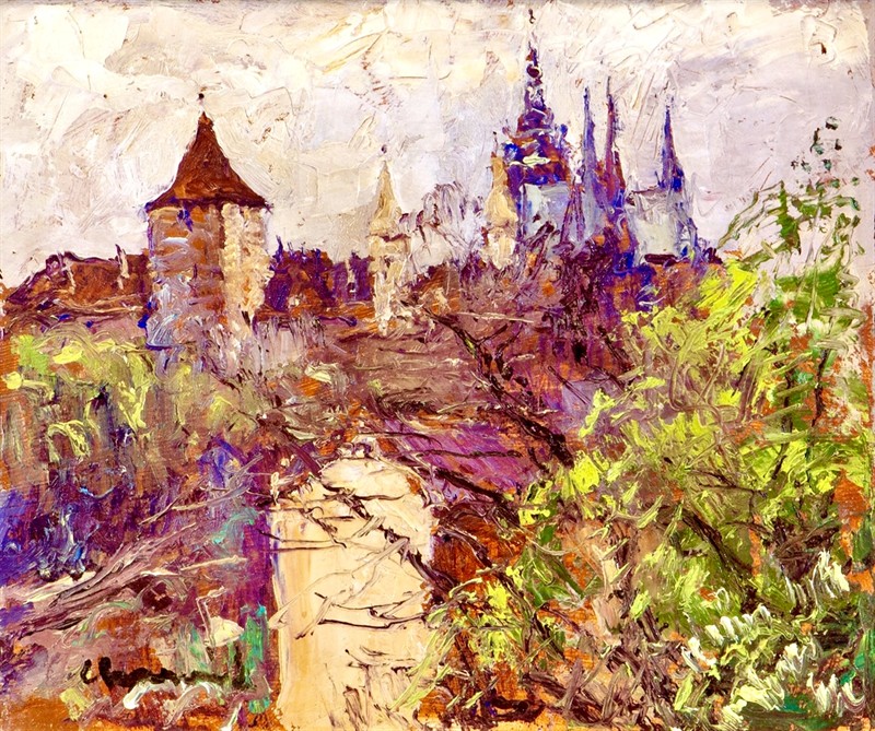František Charvát: Pražský hrad