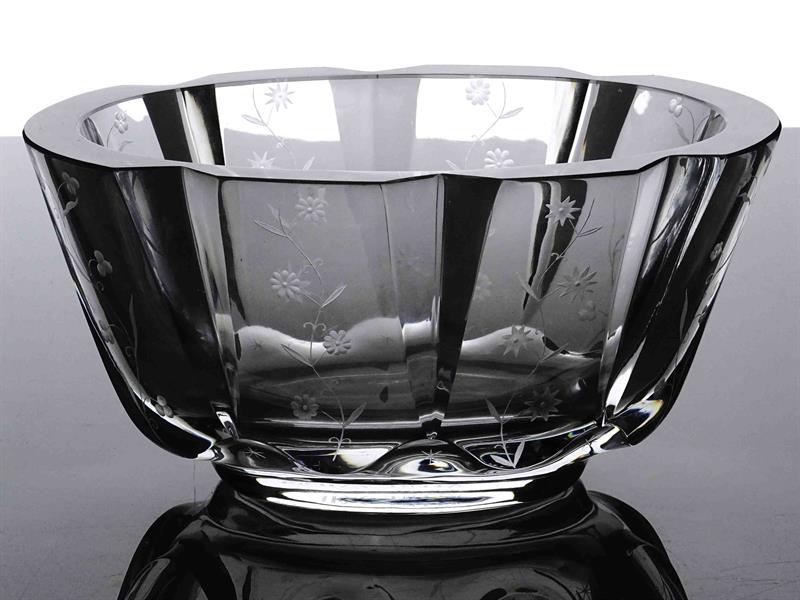 broušená mísa, 40. 50 . léta